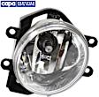 2014-2020 Toyota 4Runner - Front, Driver Side Fog Light, With bulb(s), Halogen, CAPA CERTIFIED