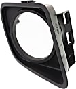 Front, Passenger Side Fog Light Trim, Textured Black