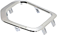 Front, Driver Side Fog Light Trim, Chrome, Limited Model