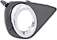 Front, Passenger Side Fog Light Trim, Primed, Hatchback