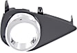 Front, Passenger Side Fog Light Trim, Primed, Hatchback