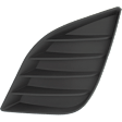 Front, Passenger Side Fog Light Cover, Textured Black, 4 Cyl., 1.8L Engine