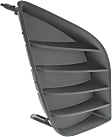 Front, Driver Side Fog Light Cover, Textured Black, 4 Cyl., 1.8L Engine