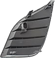 Front, Driver Side Fog Light Cover, Textured Black, 4 Cyl., 1.8L Engine