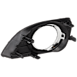 Front, Passenger Side Fog Light Trim, Primed, Except Hybrid Model