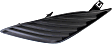 Front, Driver Side Fog Light Cover, Black