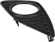 2012 Toyota Yaris - Front, Passenger Side Fog Light Trim, Textured Black