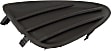 Front, Driver Side Fog Light Cover, Textured Black