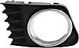 Driver Side Fog Light Trim, Primed