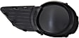 Front, Passenger Side Fog Light Cover, Black