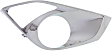 Front, Passenger Side Fog Light Trim, Chrome