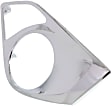 Front, Passenger Side Fog Light Trim, Chrome