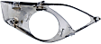 Front, Passenger Side Fog Light Trim, Chrome