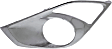 Driver Side Fog Light Trim, Chrome