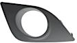 Front, Passenger Side Fog Light Trim, Textured Black, LE/LE Eco Models
