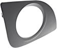 Front, Passenger Side Fog Light Trim, Textured Black, LE/LE Eco Models