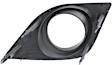 Front, Passenger Side Fog Light Trim, Textured Black, LE/LE Eco Models