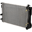 Radiator, 2.4L Engine, Automatic Transmission, Automatic Transmission, Aluminum Core, Plastic Tank