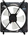 Radiator Fan - Driver Side Fan Blade, Motor and Shroud, 4 Cyl., 2.2L Engine