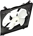 Radiator Fan - Driver Side Fan Blade, Motor and Shroud, 4 Cyl., 2.2L Engine