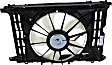 Radiator Fan - Includes Upper Panel, 4 Cyl., 1.8L Engine