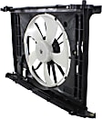 Radiator Fan - Includes Upper Panel, 4 Cyl., 1.8L Engine