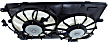 2012 Toyota Corolla - Radiator Fan 4 Cyl 2.4L, Dual fan