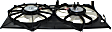 2014 Toyota Camry Hybrid LE - Radiator Fan 4 Cyl 2.5L, Dual fan