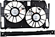 2011 Toyota RAV4 - Radiator Fan 6 Cyl 3.5L, Japan Built Vehicle, Dual fan