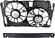 2011 Toyota RAV4 - Radiator Fan 6 Cyl 3.5L, Japan Built Vehicle, Dual fan