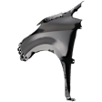 Front, Passenger Side Fender, With Antenna Hole