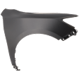 Front, Passenger Side Fender, Primed, For Models Without Signal Light Hole, CAPA Certified