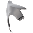 Front, Passenger Side Fender, Primed, For Models Without Signal Light Hole, CAPA Certified