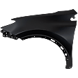 Front, Driver Side Fender, 4 Cyl., 2.5L Engine, For North America Built, CAPA Certified