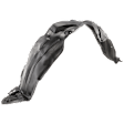  Front, Passenger Side Fender Liner, Hatchback, Except SE Model