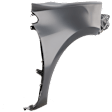 Front, Passenger Side Fender, Primed, Sedan, CAPA Certified