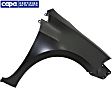 Front, Passenger Side Fender, Primed, Sedan, CAPA Certified