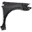 Front, Driver Side Fender, Primed, Sedan