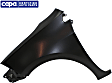 Front, Driver Side Fender, Primed, Sedan, CAPA Certified