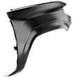 Front, Passenger Side Fender, Primed, For Models without Wheel Opening Mouldings, CAPA Certified