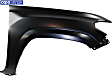 Front, Passenger Side Fender, Primed, For Models without Wheel Opening Mouldings, CAPA Certified
