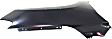 Front, Passenger Side Fender, With Fender Flare Holes, North America Built Vehicle