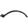2015 Toyota RAV4 LE - Front, Passenger Side Fender Trim, North America Built Vehicle, Textured Black