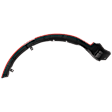 2015 Toyota RAV4 LE - Front, Passenger Side Fender Trim, North America Built Vehicle, Textured Black