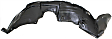  Front, Passenger Side Fender Liner, With or Without Towing Package