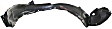  Front, Passenger Side Fender Liner, With or Without Towing Package