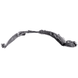  Front, Passenger Side Fender Liner, Except Hybrid Models
