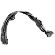 Front, Driver Side Fender Liner, 4 Cyl., 2.5L Engine