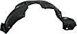  Front, Driver Side Fender Liner, Hybrid Models