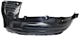 Front, Driver Side, Rear Section Fender Liner, With Cold Climate Specification
